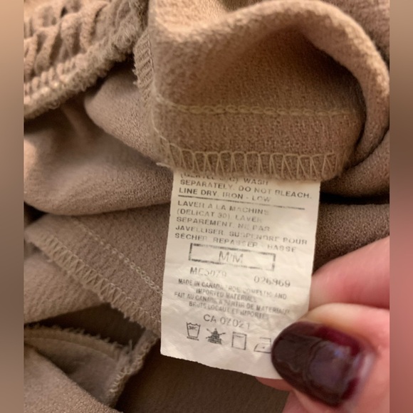 Seven❤️Sisters wide leg pants in blush Size Medium - Picture 6 of 7